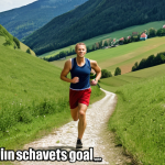 **

A determined person in sportswear, running uphill during Bundeswehr preparation. Focus on the visual representation of overcoming "der innere Schweinehund" (inner laziness). Motivational quote in German subtly overlayed: "Jeder kleine Schritt bringt dich deinem Ziel näher." (Every small step gets you closer to your goal.) Background: Typical German landscape.

**