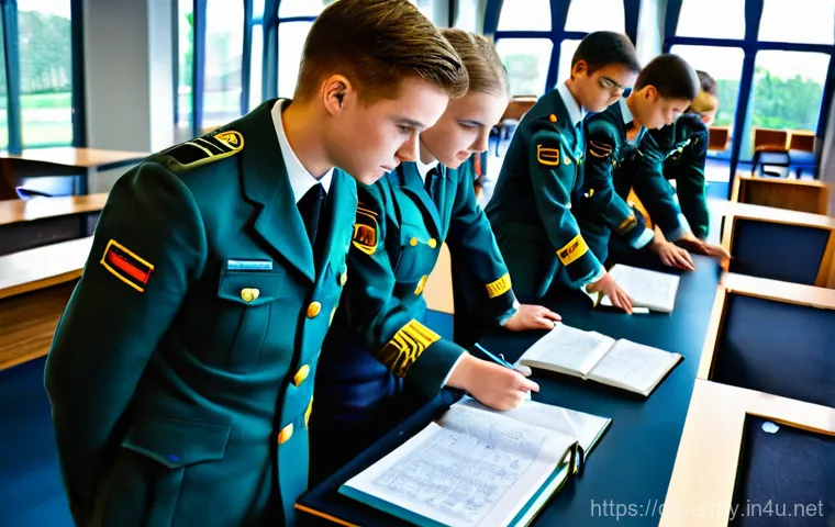 육군 병과별 진급 속도 - **Bundeswehr Basic Training – Teamwork and Resilience**: A diverse group of young German Bundeswehr ...